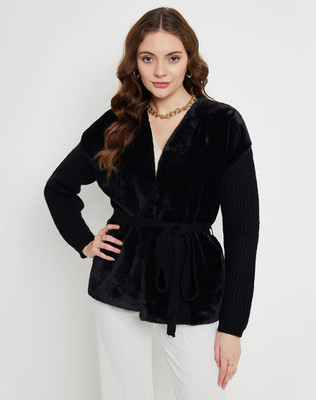 MADAME Full Sleeve Solid Women Jacket