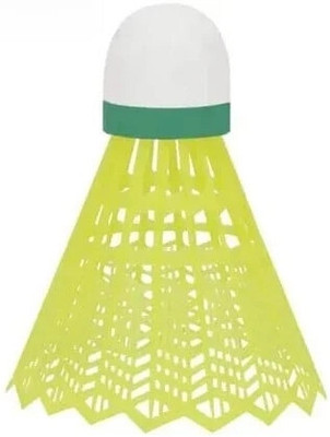 GUPTA ENTERPRISES Plastic shuttlecocks Nylon Shuttle  - Green(Medium, 77, Pack of 6)