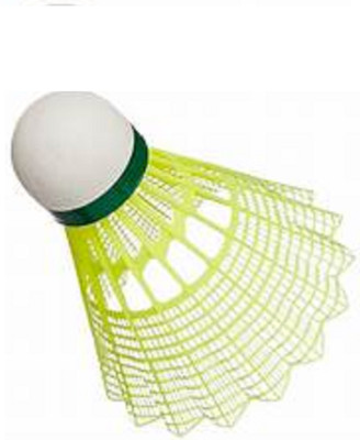 YORDEY PACK OF 6 PCS BETMINTON NAYLON SHUTTLECOCKS Nylon Shuttle  - Green(Fast, 79, Pack of 1)