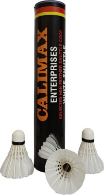 calimax enterprises CE-001 Feather Shuttle  - White(Fast, 79, Pack of 1)