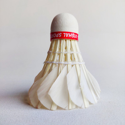 Clarkjan Kick New Feather Shuttle  - White(Medium Slow, 76, Pack of 10)