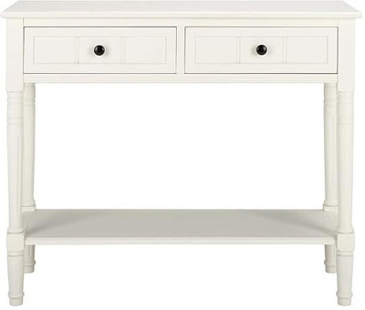 Home wood Handmade entryway Classic Look Wooden Console Table for Home Decor (Brown) Solid Wood Console Table(Finish Color - WHITE, Pre-assembled)