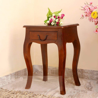 jangid Handicraft Sheesham Wood Wooden Bedside Table For Bedroom | Nightstand Table Solid Wood Bedside Table(Finish Color - Brown Finish, DIY(Do-It-Yourself))