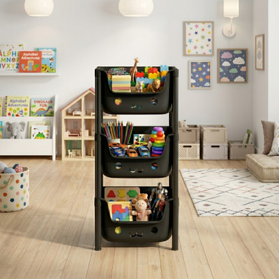 MAXTID Multi Layer Cabinet | Premium Storage Drawer Unit For Home & Living Room Plastic Side Table Offers & Cashback