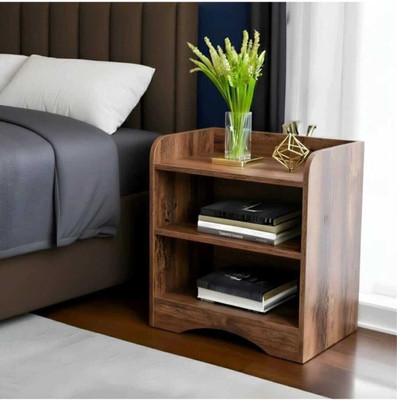 MULTY BUY Solid Wood Bedside Table(Finish Color - Natual Teak, DIY(Do-It-Yourself))