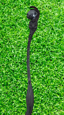 Fitdex Black Cricket Side Arm Adjustable Ball Thrower for Batting & Fielding Practice Sidearm Ball Thrower(Black)
