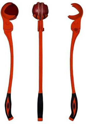 Owlix Adjustable Robo Cricket Arm with Advanced Finger-Cup Design for Batting Practice Sidearm Ball Thrower(Orange)