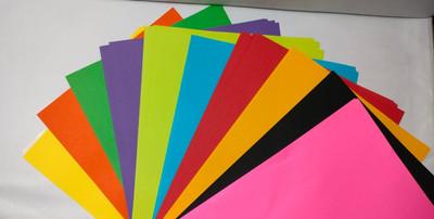 SHAW AGENCY A4 Craft colour paper Silhouette Paper Sheet(20.3 cm  x  27.5 cm)