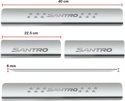 SARDHI Door Sill/Foot Step Stainless Steel Plates With Hyundai Old Santro 2018 Door Sill Plate