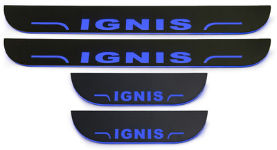 CARMART CCar door LED footstep Matrix moving light scuff sill plate guards for ignis Door Sill Plate