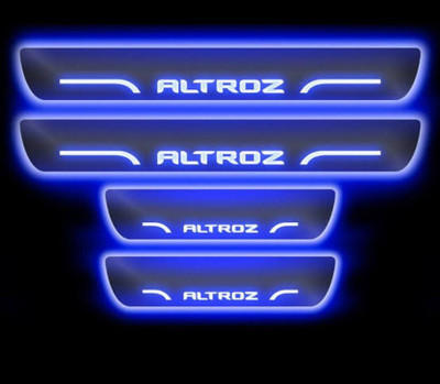 RohanEshop Tata Altroz car door foot step led scuff sill plate Door Sill Plate