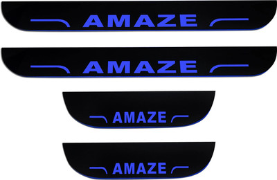 Nationals Auto NEW-CCar exterior door led foot step scuff sill plate Amaze Door Sill Plate