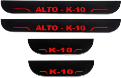 NATIONAL AUTO CCar door LED footstep scuff sill plate guards for alto k-10 Door Sill Plate
