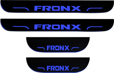 Nationals Auto NEW-CCar exterior door led foot step scuff sill plate Fronx Door Sill Plate