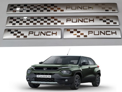 Airzone STAINLESS STEEL DOOR SILL PLATE FOR TATA PUNCH Door Sill Plate