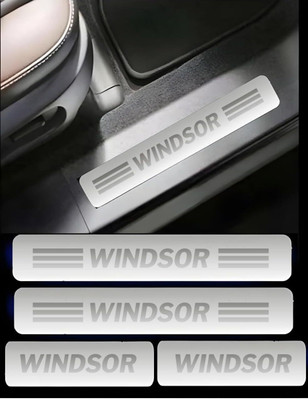 NATIONAL AUTO Sill Plate/Door Foot Step in Stainless Steel. For WINDSOR (Set of 4 Pcs) Door Sill Plate