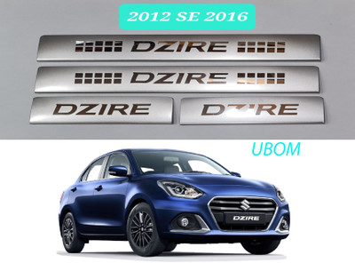 Ubom STAINLESS STEEL DOOR SILL PLATE FOR MARUTI DZIRE 2012 SE 16 Door Sill Plate