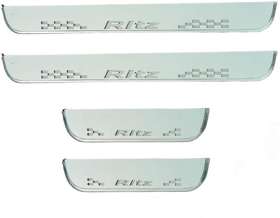 Xtreme Ritz car door foot step led scuff sill plate (Blue) Door Sill Plate Door Sill Plate