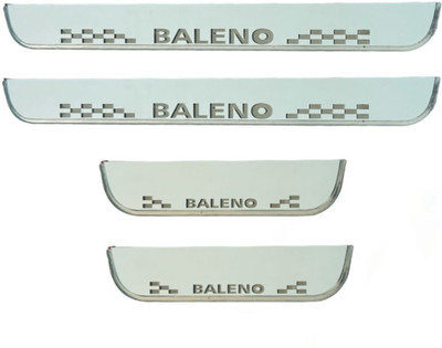 JUST MOD Baleno Car Door Foot Step Led Sill Plate Door Sill Plate