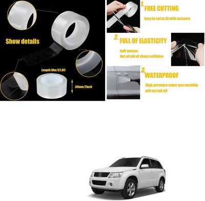PRTEK Sticker & Decal for Car & Bike(White)