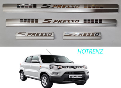 HOTRENZ STAINLESS STEEL DOOR SILL PLATE FOR MARUTI S.PRESSO Door Sill Plate