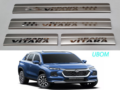 Ubom STAINLESS STEEL DOOR SILL PLATE FOR MARUTI GRAND VITARA Door Sill Plate