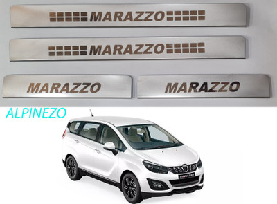 ALPINEZO STAINLESS STEEL DOOR SILL PLATE FOR MAHINDRA MARAZZO Door Sill Plate