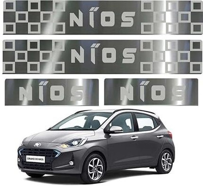 CARSHADE hyundai grand i10 nios Foot Step Compatible For All Models Door Sill Plate