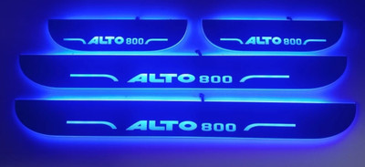 NATIONAL AUTO ALTO800 Sill Plate/Door Foot Step in BLUE LIGHT . (Set of 4 Pcs) Door Sill Plate