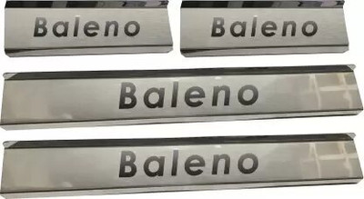 ANiiTEK NL018 SS Door Sill Plate for Baleno Door Sill Plate