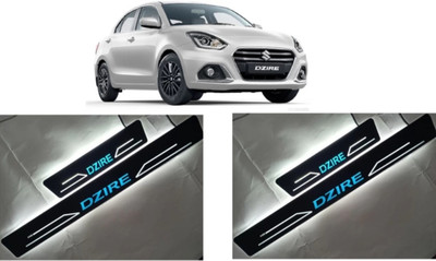 NATIONAL AUTO DZIRE Sill Plate/Door Foot Step in WHITELIGHT . (Set of 4 Pcs) Door Sill Plate