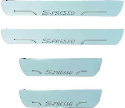 JUST MOD S.Presso Car Door Foot Step Sill Plate With Chrome Finsh Led Car sill plate Door Sill Plate