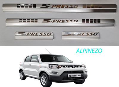ALPINEZO STAINLESS STEEL DOOR SILL PLATE FOR MARUTI S-PRESSO Door Sill Plate