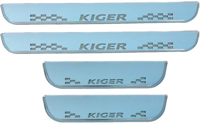 JUST MOD Kiger car Door Foot Step Led Sill Plate Set of 4 pcs. Door Sill Plate