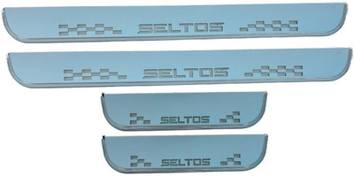 JUST MOD Seltos car Door Foot Step Led Sill Plate Set of 4 pcs. Door Sill Plate