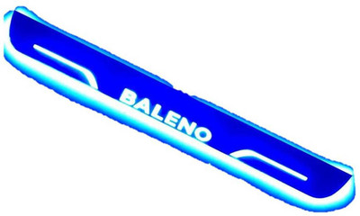 NATIONAL AUTO Blue Led Baleno Door Sill Plate