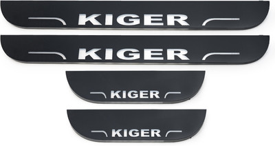 CARMART CCar door LED footstep Matrix moving light scuff sill plate guards for kiger Door Sill Plate