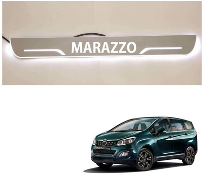 Ds enterprise Door Acrylic Plates with Light For Mahindra Marazzo All Models - Set of 4PCS Door Sill Plate