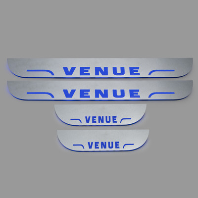 Nationals Auto NEW-CCar door LED footstep Non Matrix sill plate guards suitable for venue Door Sill Plate