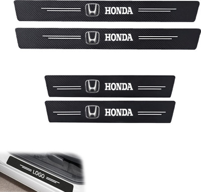 ARKZO Car Door PPF Film Carbon Fiber Wrap Sill Edge Protector Anti Scratch Guard Door Sill Plate