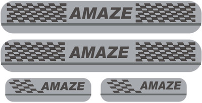 DIAMOND SAJAWAT CAR Door Foot Step Sill Plate Steel Stainless Door Sill Plate