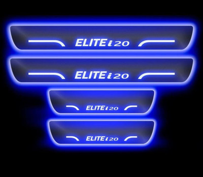 RohanEshop Hyundai Elite i20 car door foot step led sill scuff plate Door Sill Plate