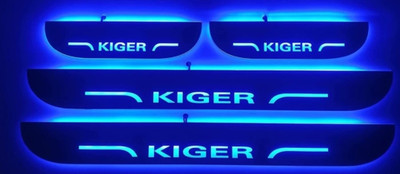NATIONAL AUTO KIGER Sill Plate/Door Foot Step in BLUE LIGHT . (Set of 4 Pcs) Door Sill Plate