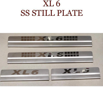 ALPINZO Car Door Foot Step in Stainless Steel Sill PlateXL6 Door Sill Plate