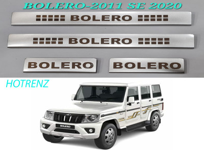 HOTRENZ STAINLESS STEEL DOOR SILL PLATE FOR MAHINDRA BOLERO 2011 SE 2020 Door Sill Plate