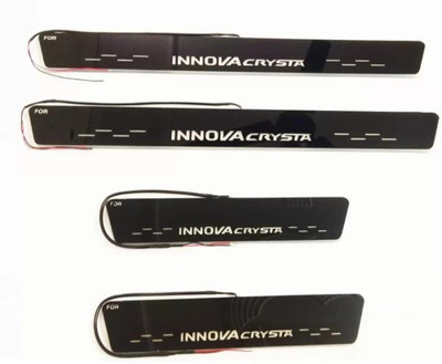 NATIONAL AUTO INNOVA-CRYSTA Sill Plate/Door Foot Step in BLUE LIGHT . (Set of 4 Pcs) Door Sill Plate