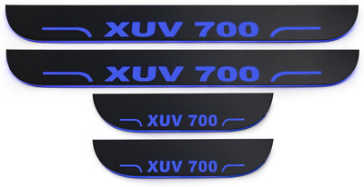 NATIONAL AUTO CColourline car exterior door led foot step scuff sill plate XUV700. Door Sill Plate