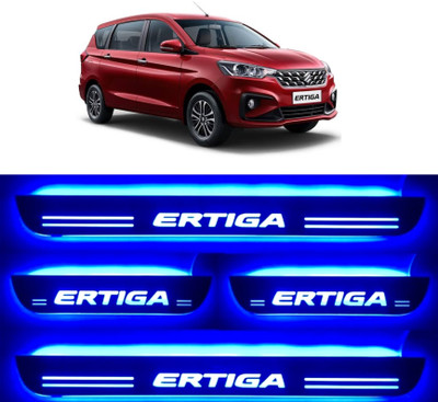 SNTP Premium Quality Door Foot Step Led Sill Plate Glass Finish For Ertiga All Model Door Sill Plate