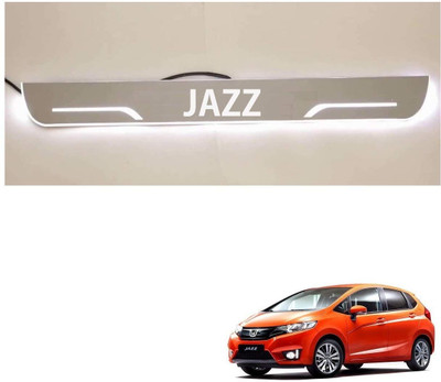 Ds enterprise Door Acrylic Plates with Light For Honda Jazz All Models - Set of 4PCS Door Sill Plate