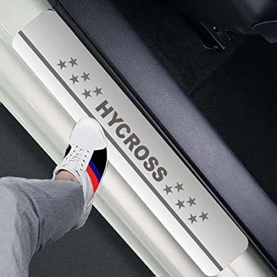 CARSHADE toyota Hycross model Foot Step Compatible For All Models Door Sill Plate